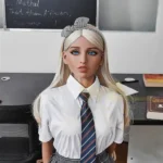 TPE Petite Cute Playful Schoolgirl Realistic Sex Doll