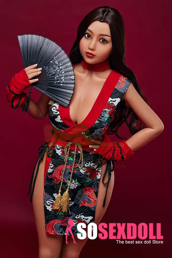 ตุ๊กตายาง TPE โค้งเว้าเย้ายวนใจสไตล์เกอิชาผู้ใหญ่