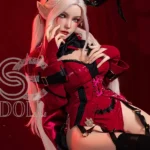 155cm 5ft1 Silicone Tempting Cosplay Vixen Sex Dolls D Cup
