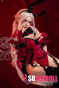 155cm 5ft1 Silicone Tempting Cosplay Vixen Sex Dolls D Cup
