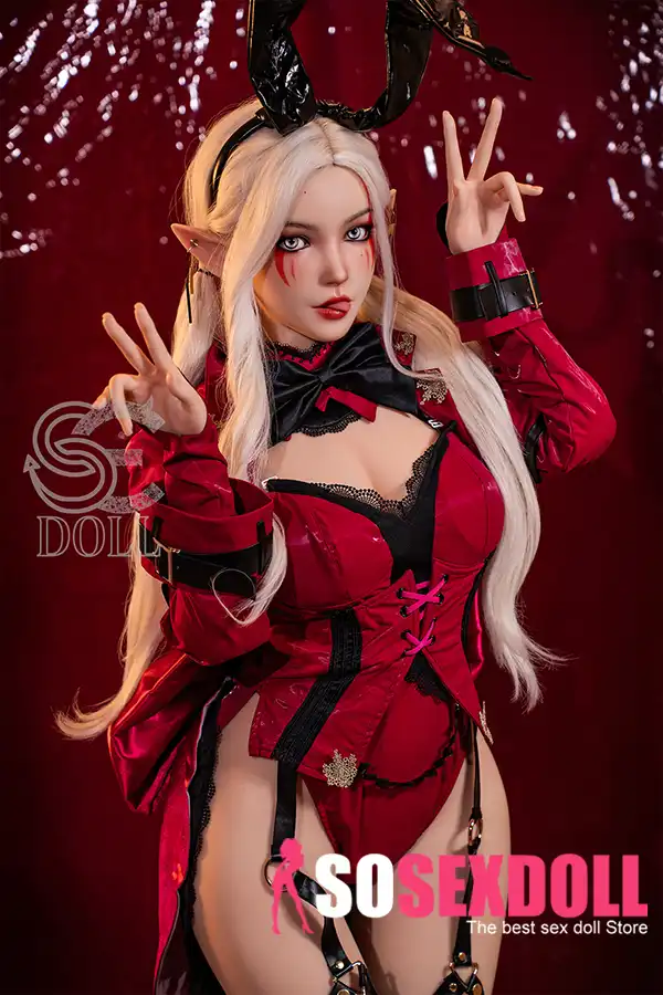 155cm 5ft1 Silicone Tempting Cosplay Vixen Sex Dolls D Cup