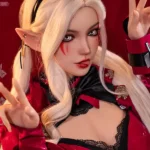 155cm 5ft1 Silicone Tempting Cosplay Vixen Sex Dolls D Cup