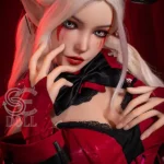 155cm 5ft1 Silicone Tempting Cosplay Vixen Sex Dolls D Cup