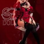 155cm 5ft1 Silicone Tempting Cosplay Vixen Sex Dolls D Cup