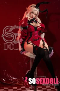 155cm 5ft1 Silicone Tempting Cosplay Vixen Sex Dolls D Cup