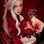 155cm 5ft1 Silicone Tempting Cosplay Vixen Sex Dolls D Cup