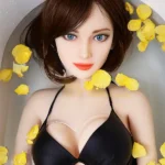 TPE Slim Sexy Bathtub Night Scene Realistic Sex Doll