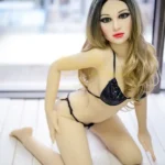 TPE Slim Sweet Sexy Blonde Realistic Sex Doll