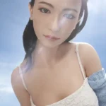 158cm 5ft2 Silicone E Cup Busty Shape Black Hair Sex Doll #Mayu