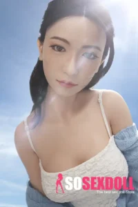 158cm 5ft2 Silicone E Cup Busty Shape Black Hair Sex Doll #Mayu