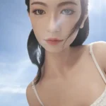 158cm 5ft2 Silicone E Cup Busty Shape Black Hair Sex Doll #Mayu