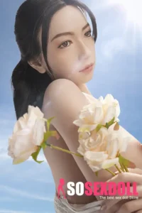 158cm 5ft2 Silicone E Cup Busty Shape Black Hair Sex Doll #Mayu