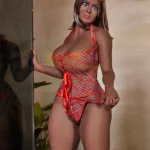 Curvy Latin Style Plaid Corset Look Sex Doll