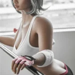 Slim Busty Playful Indoor Workout Sex Doll