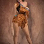 159cm 4ft9 Silicone Ample Bosom Wide Hips Raven Hair Sex Doll #SG3 Head in Stock (US Only)