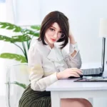 Slim Busty Mature Office Roleplay Sex Doll