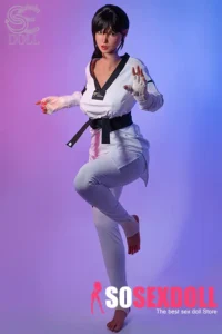 ตุ๊กตาเซ็กส์ซิลิโคนสำหรับนักกีฬา 160 ซม. 5 ฟุต 3 นิ้ว คัพ C