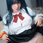 ตุ๊กตายางซิลิโคน 160 ซม. 5 ฟุต 3 นิ้ว คัพ C สุดเซ็กซี่สำหรับออฟฟิศและโรงเรียน