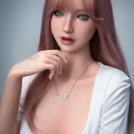 ตุ๊กตาเซ็กส์ซิลิโคนเปิดหน้าอกสไตล์เดนิม ขนาด 160 ซม. 5 ฟุต 3 นิ้ว คัพ C