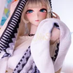 160cm 5ft3 TPE Anime Plump Boobs Thick Hips Golden Sex Doll #Y013 Head