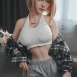 161cm 5ft3 Silicone Busty Crop Top Beauty Sex Dolls E Cup
