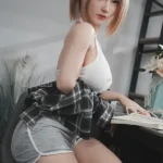 161cm 5ft3 Silicone Busty Crop Top Beauty Sex Dolls E Cup