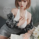 161cm 5ft3 Silicone Busty Crop Top Beauty Sex Dolls E Cup