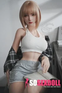161cm 5ft3 Silicone Busty Crop Top Beauty Sex Dolls E Cup
