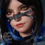 161cm 5ft3 Silicone Cyberpunk Seductive Sex Dolls E Cup