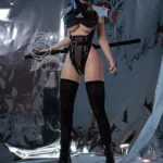 161cm 5ft3 Silicone Cyberpunk Seductive Sex Dolls E Cup