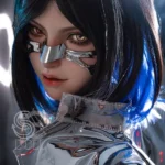 161cm 5ft3 Silicone Cyberpunk Seductive Sex Dolls E Cup