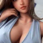 161cm 5ft3 Silicone Deep Cleavage Beauty Sex Dolls F Cup