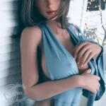 161cm 5ft3 Silicone Deep Cleavage Beauty Sex Dolls F Cup