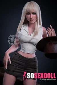 161cm 5ft3 Silicone Elegant Workplace Fashion Sex Dolls E Cup