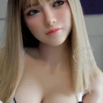 161cm 5ft3 Silicone Glasses Innocent Charm Sex Dolls E Cup