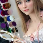 161cm 5ft3 Silicone Glasses Innocent Charm Sex Dolls E Cup