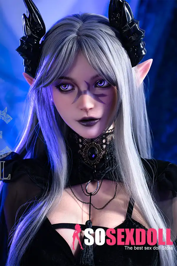 ตุ๊กตายางซิลิโคน Mysterious Dark Beauty ขนาด 161 ซม. 5 ฟุต 3 นิ้ว คัพ E