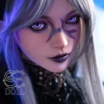 161cm 5ft3 Silicone Mysterious Dark Beauty Sex Dolls E Cup