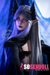 161cm 5ft3 Silicone Mysterious Dark Beauty Sex Dolls E Cup