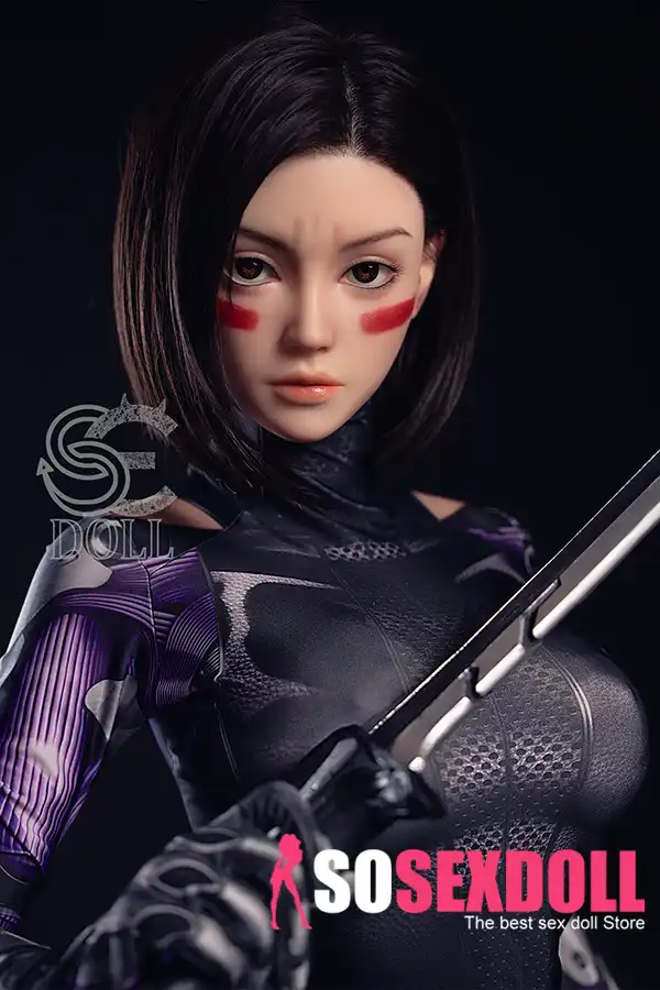 ตุ๊กตาเซ็กส์ซิลิโคนชุดต่อสู้เซ็กซี่ 161 ซม. 5 ฟุต 3 คัพ E