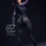 161cm 5ft3 Silicone Sexy Combat Suit Sex Dolls E Cup