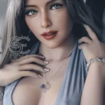 163cm 5ft3 Silicone Big Boobs Slim Waist Sex Dolls C Cup