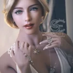 163cm 5ft3 Silicone Big Boobs Slim Waist Sex Dolls C Cup