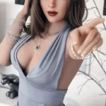 163cm 5ft3 Silicone Big Boobs Slim Waist Sex Dolls C Cup