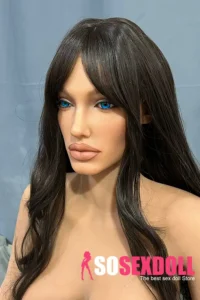 163cm 5ft3 Silicone Busty Chest Sensuous Body Sex Doll #SG1 Head in Stock (US Only)