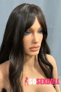 163cm 5ft3 Silicone Busty Chest Sensuous Body Sex Doll #SG1 Head in Stock (US Only)