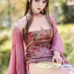 163cm 5ft4 Silicone Busty Kimono Look Sex Dolls C Cup