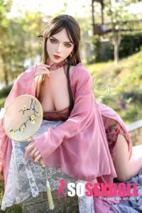 163cm 5ft4 Silicone Busty Kimono Look Sex Dolls C Cup