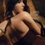 163cm 5ft4 Silicone Seductive Evening Glam Sex Dolls C Cup