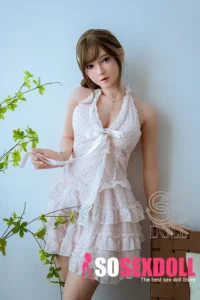 163cm 5ft4 Silicone Soft Feminine Charm Sex Dolls C Cup